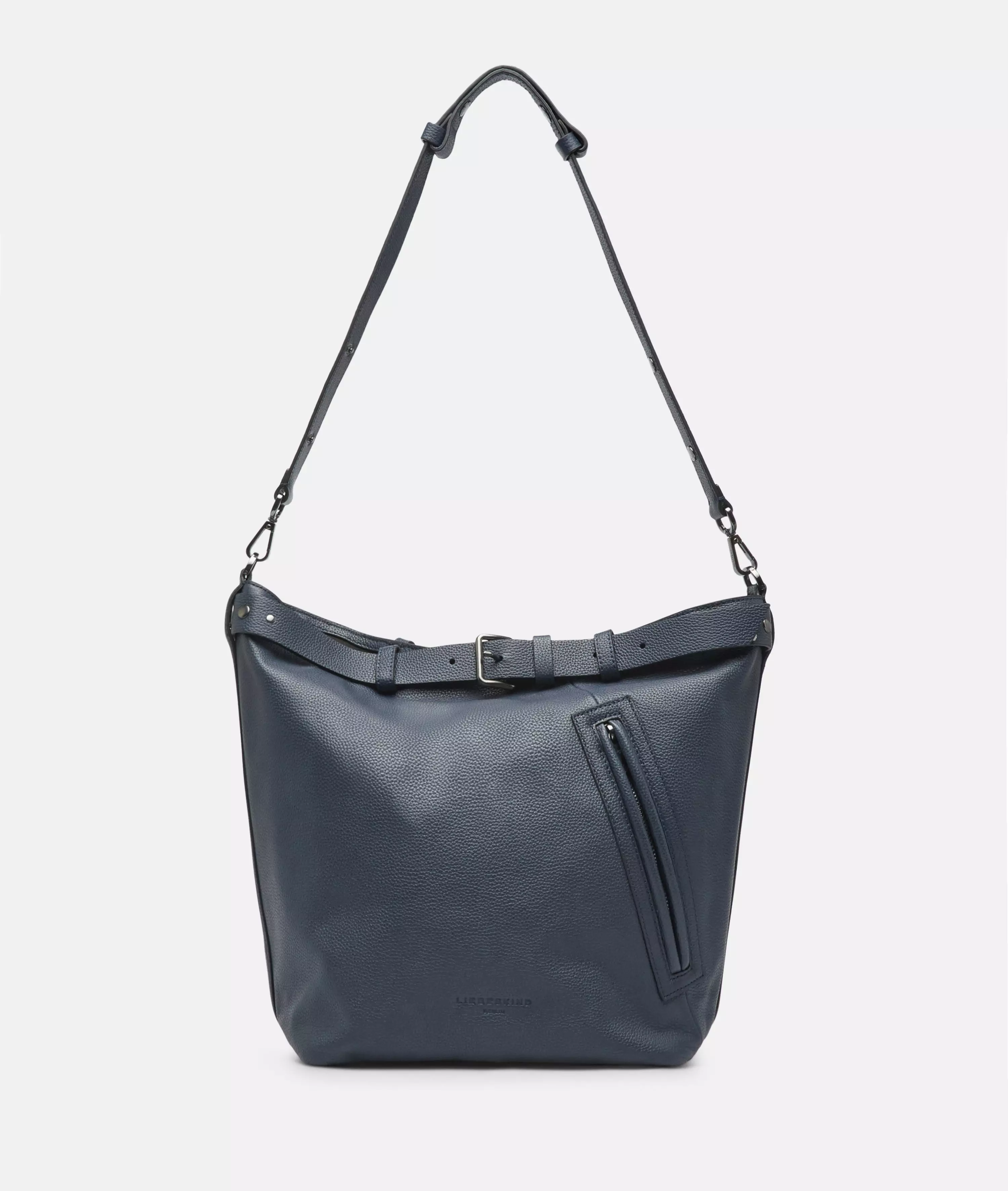 Zita Hobo L Large cowhide leather bag