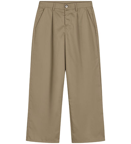 Grønt Bukser - Espinho Low Waist  - Camel