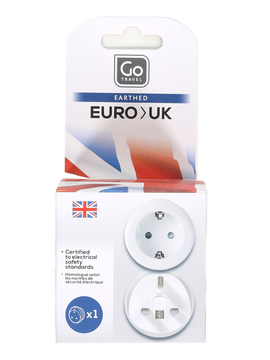 Adaptateur Go Travel Electrique Europe - Royaume Uni