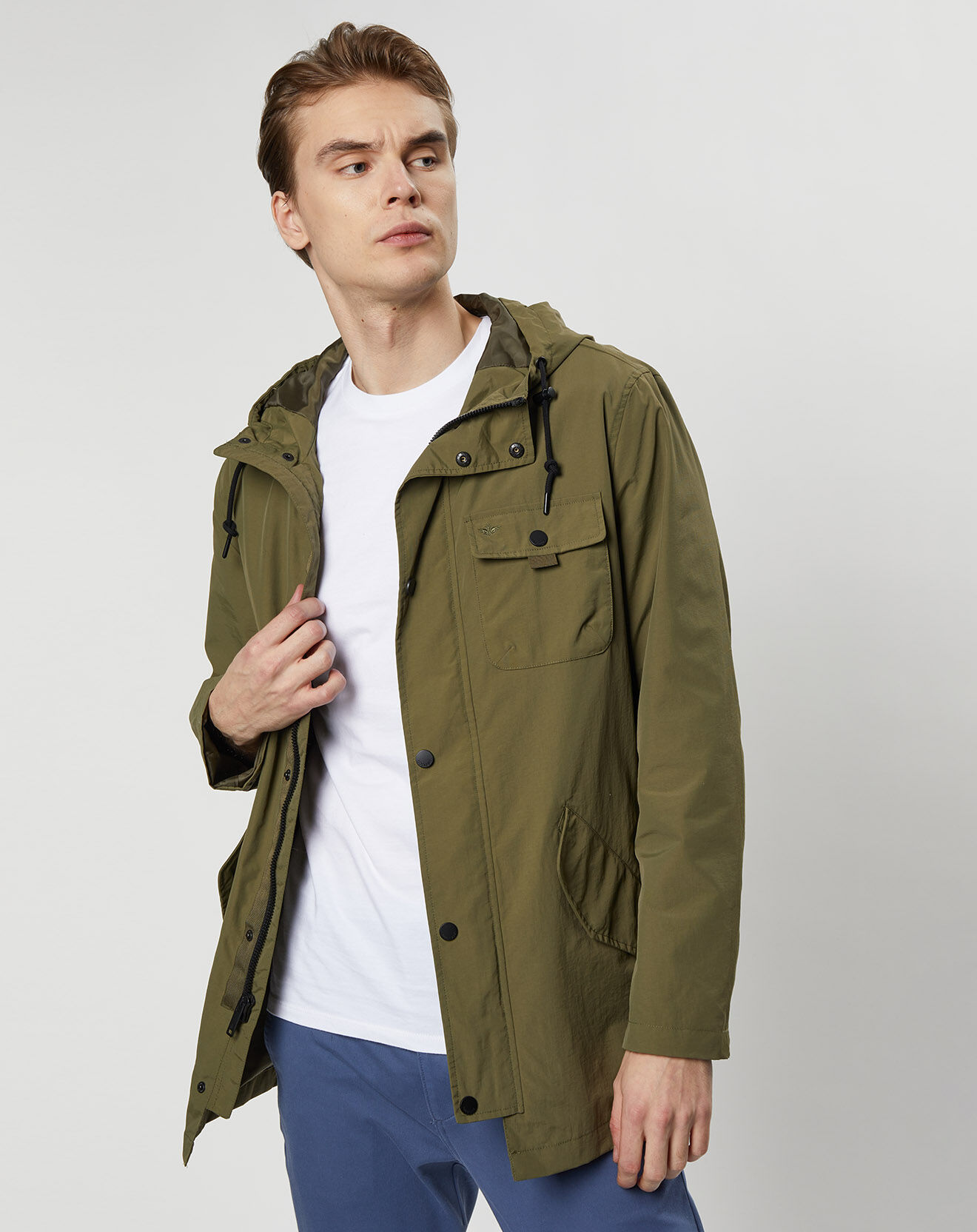 Dockers Parka Taslan All-Terrain kaki