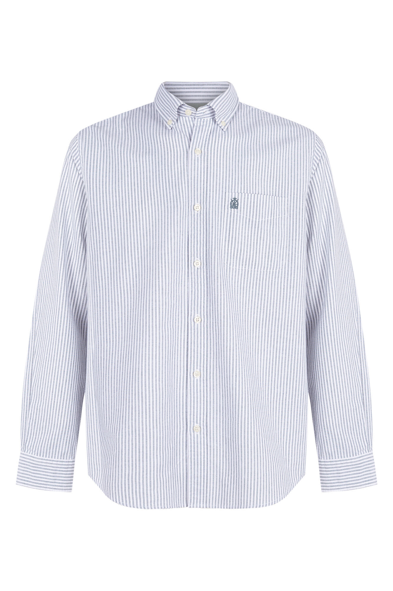 camisa oxford listrada