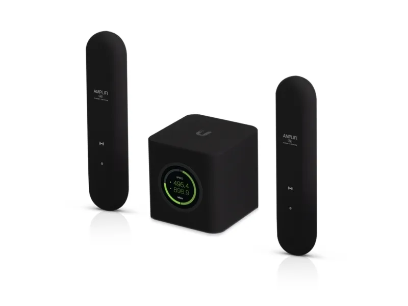 Ubiquiti AmpliFi AFi-G - Gamer's Edition - - Wi-Fi-system - (router, 2 extendere) - op til 20.000 sq.ft - mesh - 1GbE - Wi-Fi 5 - Dual Band