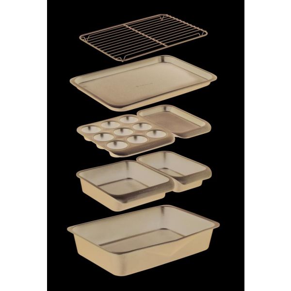 Masterclass Mcspsbake7pc Mold 7 Units Prateado