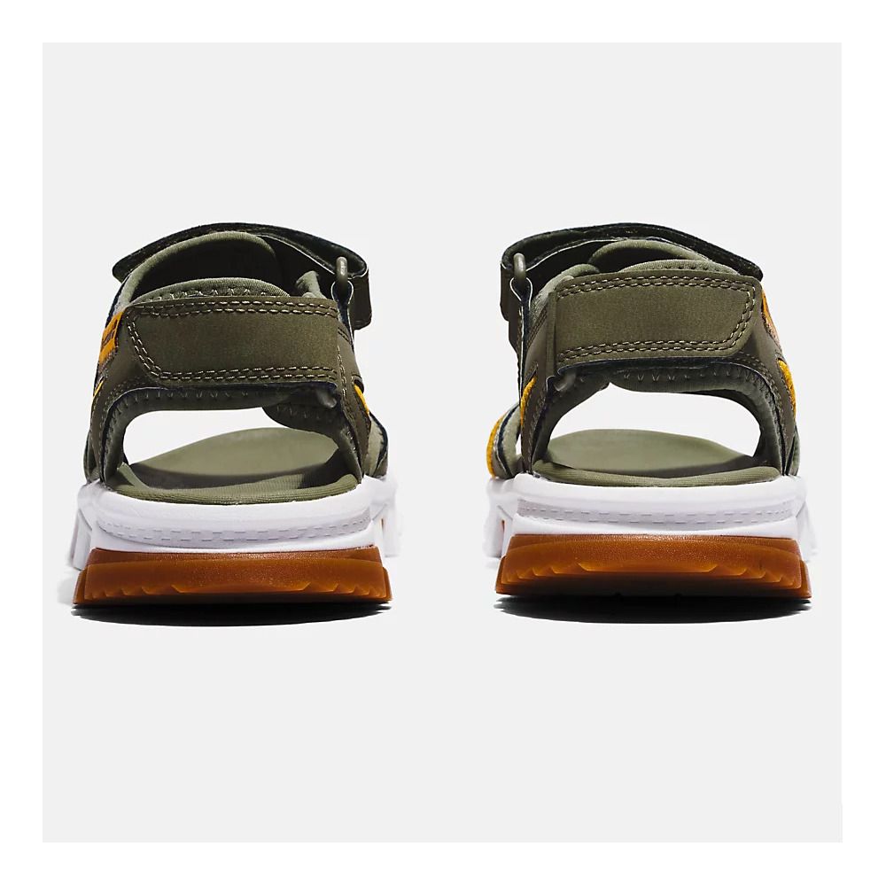 Timberland LINCOLN PEAK - Sandales Femme dark green leather