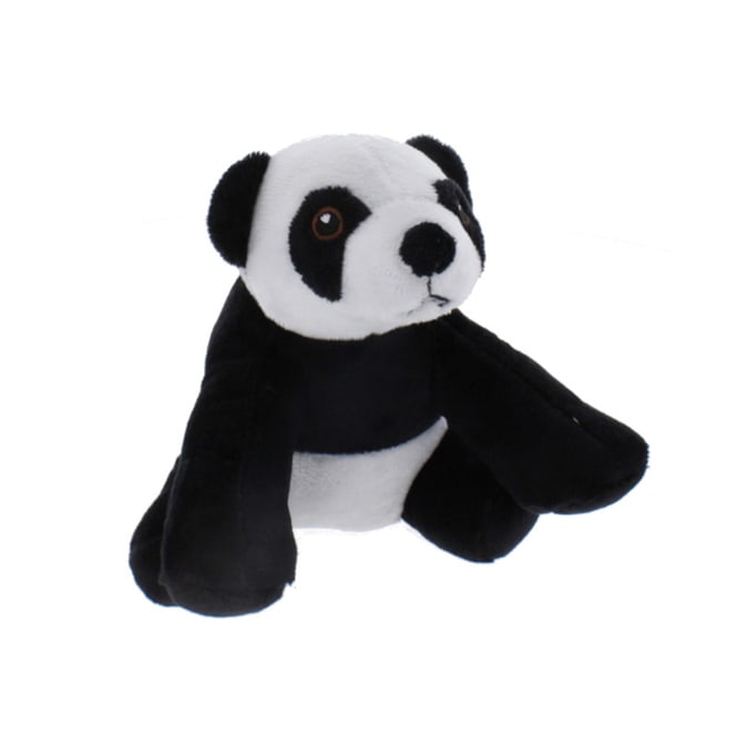 Plüsch Panda schwarz/weiß - ca. 15 cm