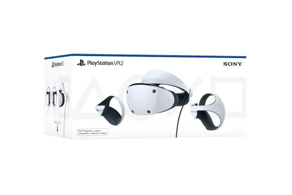 Sony PlayStation VR2, Dedikeret hovedmonteret skærm, Sort, Hvid, 110°, Monokromatisk, 110°, 120 Hz