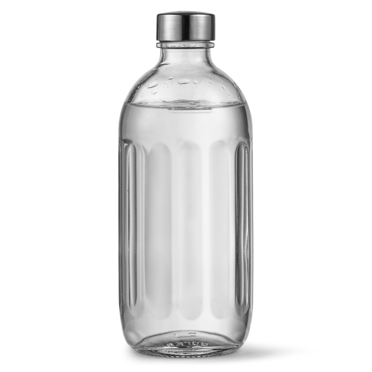 Pro glassflaske, polert stål