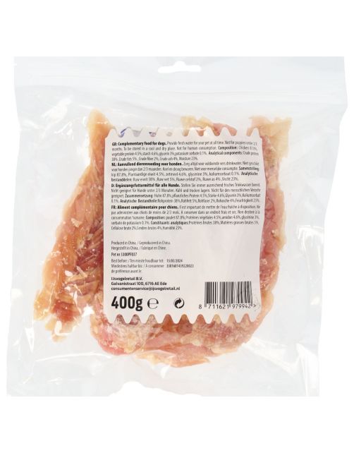 Timo Kip Kauwstrip - Hondensnacks - Kip 400 g