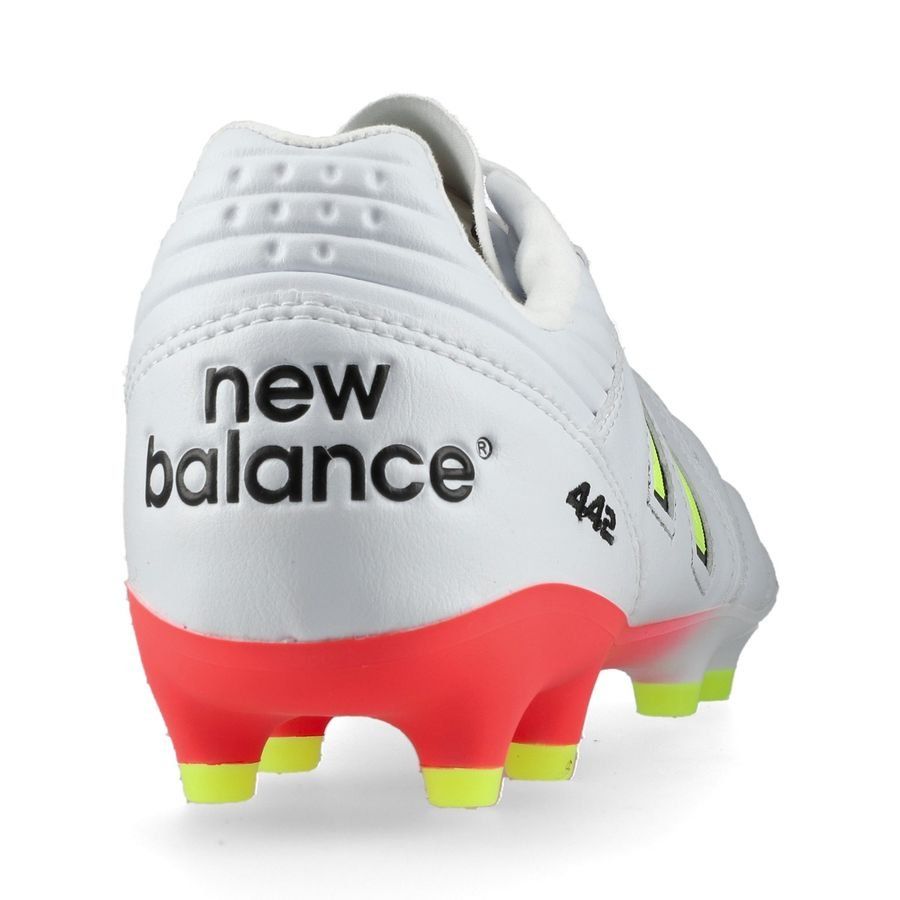 New Balance 442 V2 Pro FG Flash Point - Blanc/Vert/Noir