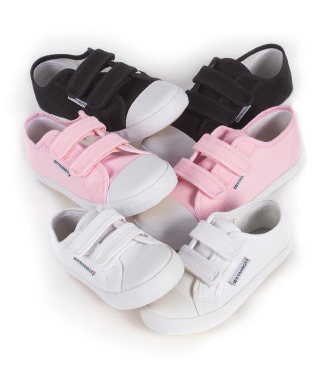 Stanno Canvas Gym Shoe Velcro Gymschoenen Y