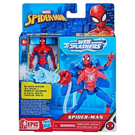 Hasbro Marvel Spider-Man Web Splashers Figur, 1 Stück, 3-fach sortiert