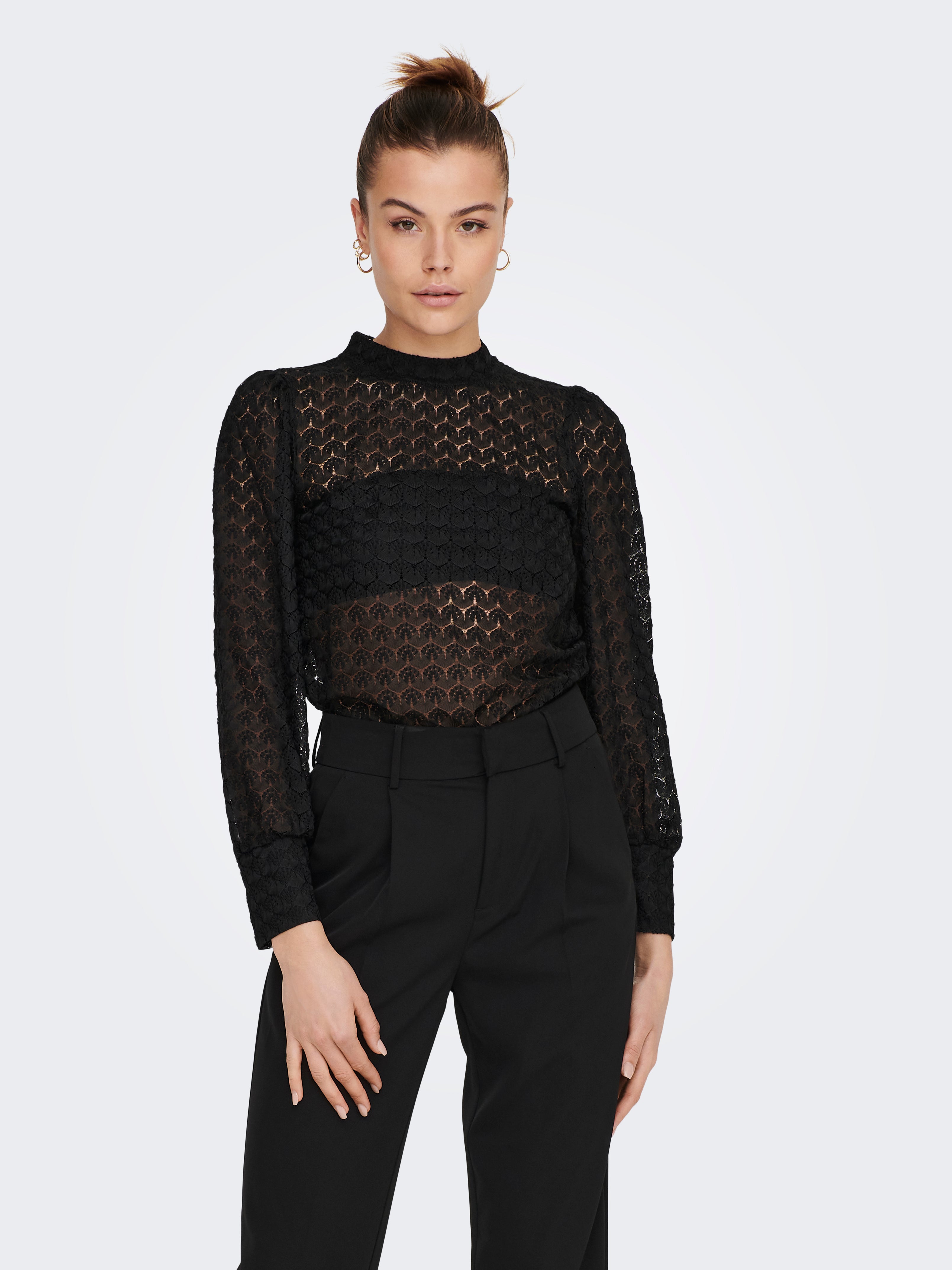 JDYAVERY Top Black