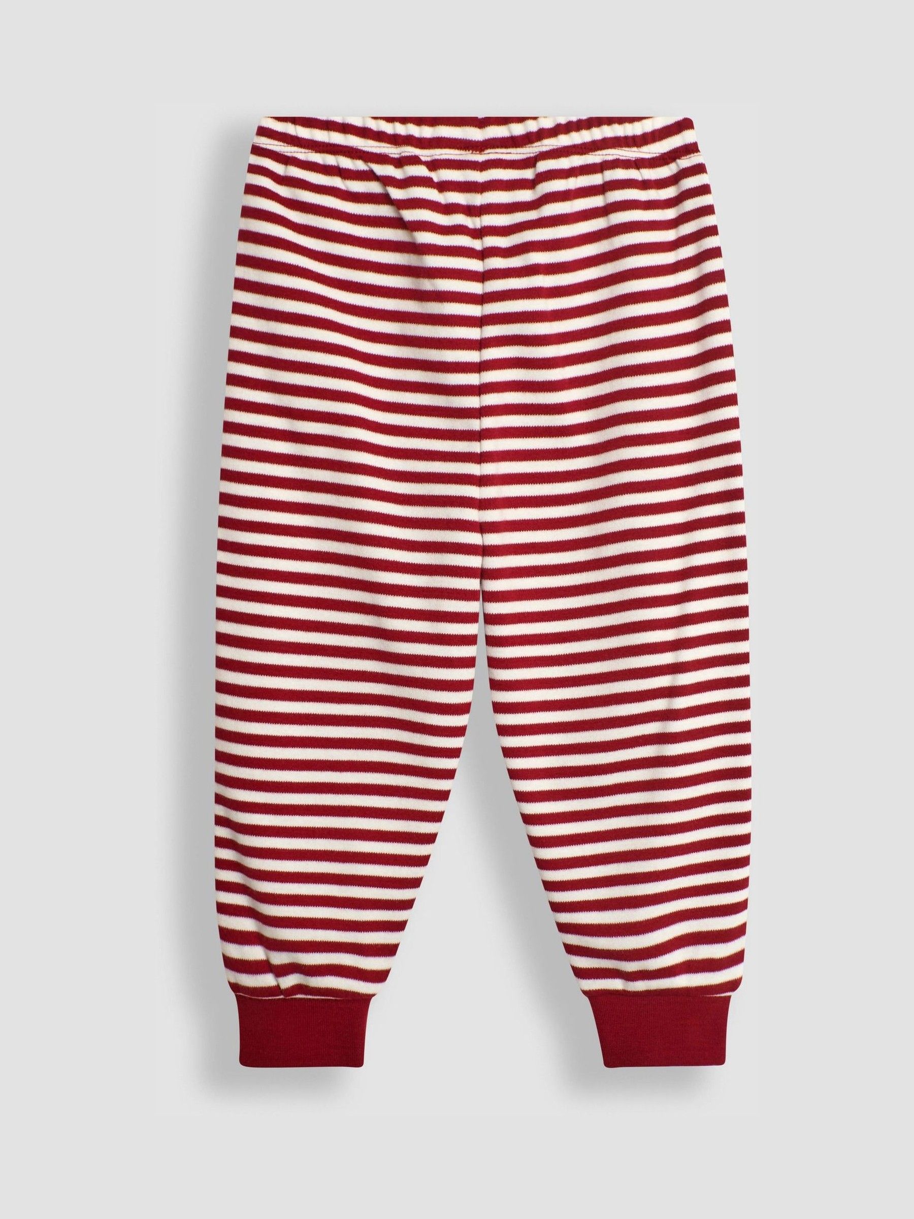 JoJo Maman Bébé - Jersey kerstpyjama met elf