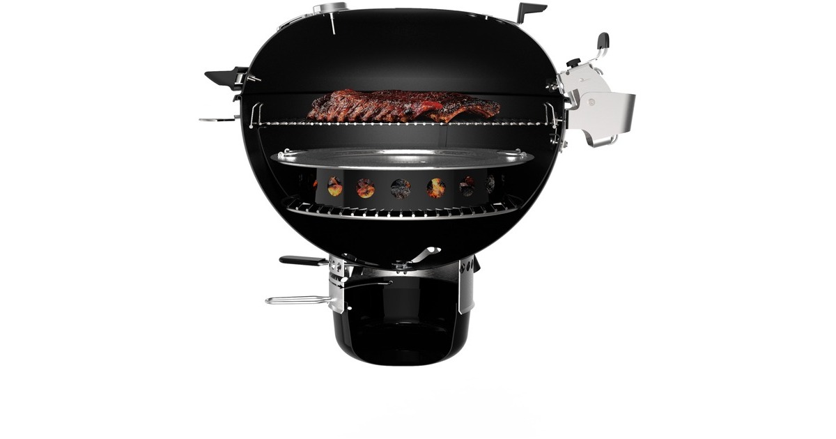 WeberMaster-Touch GBS Premium SE E-5775 houtskoolbarbecue  (Zwart, Ø 57 cm)