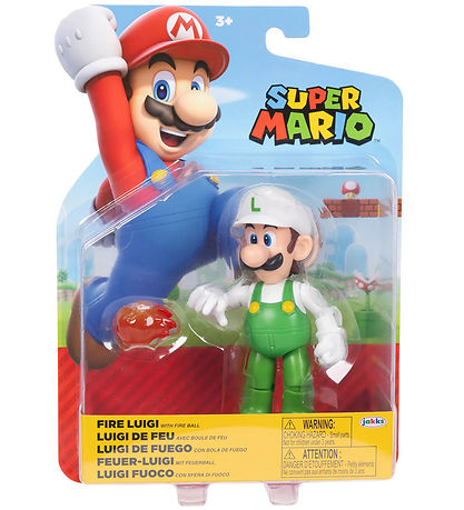 Super Mario Figur - 11 cm - vier Luigi