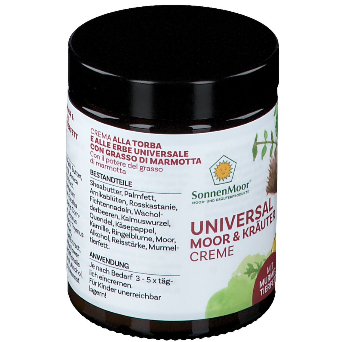 SonnenMoor® UNIVERSAL Moor & Kräuter Creme