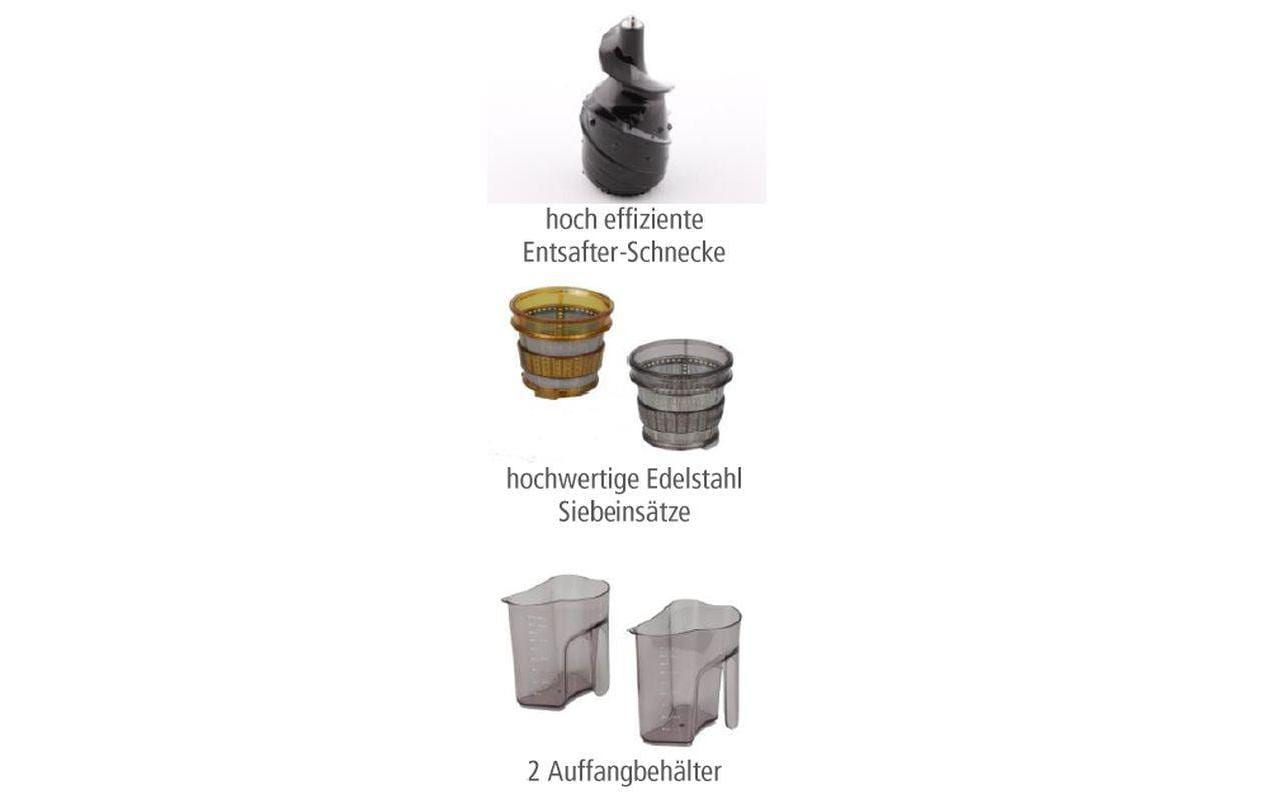Entsafter ES 240 Weiss<br>Für gesunde Fruchtsäfte