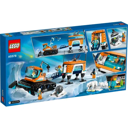 LEGO® City Exploration 60378 Arktis-Schneepflug mit mobilem Labor