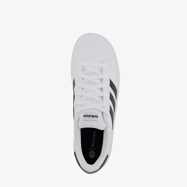 Adidas Grand Court 2.0 kinder sneakers wit/zwart