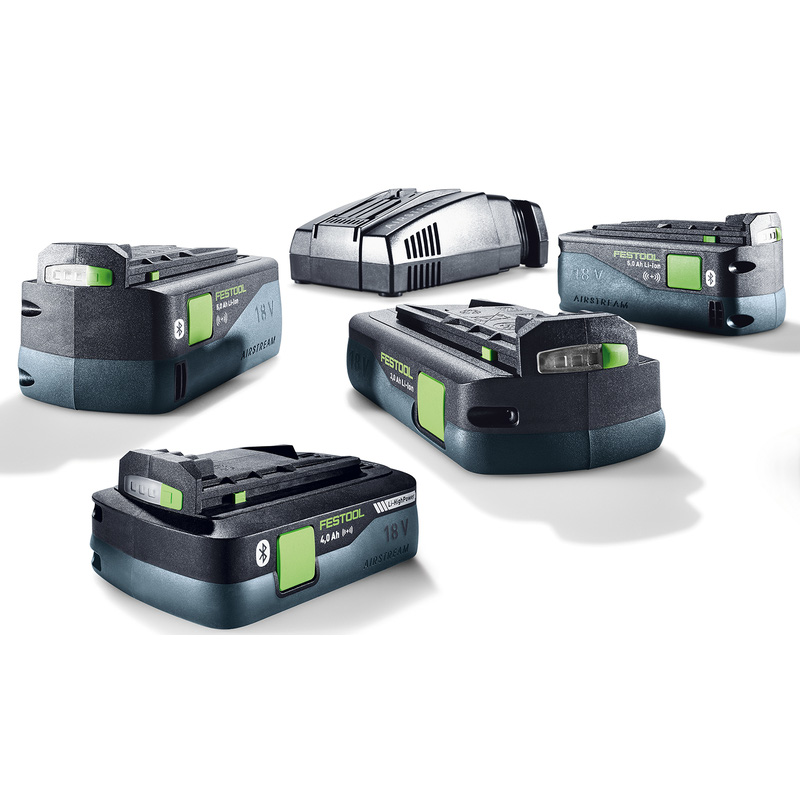 Festool HKC 55/TPC 18/AGC 18/TB 137 combopack 18V 2x 5,0Ah Li-ion