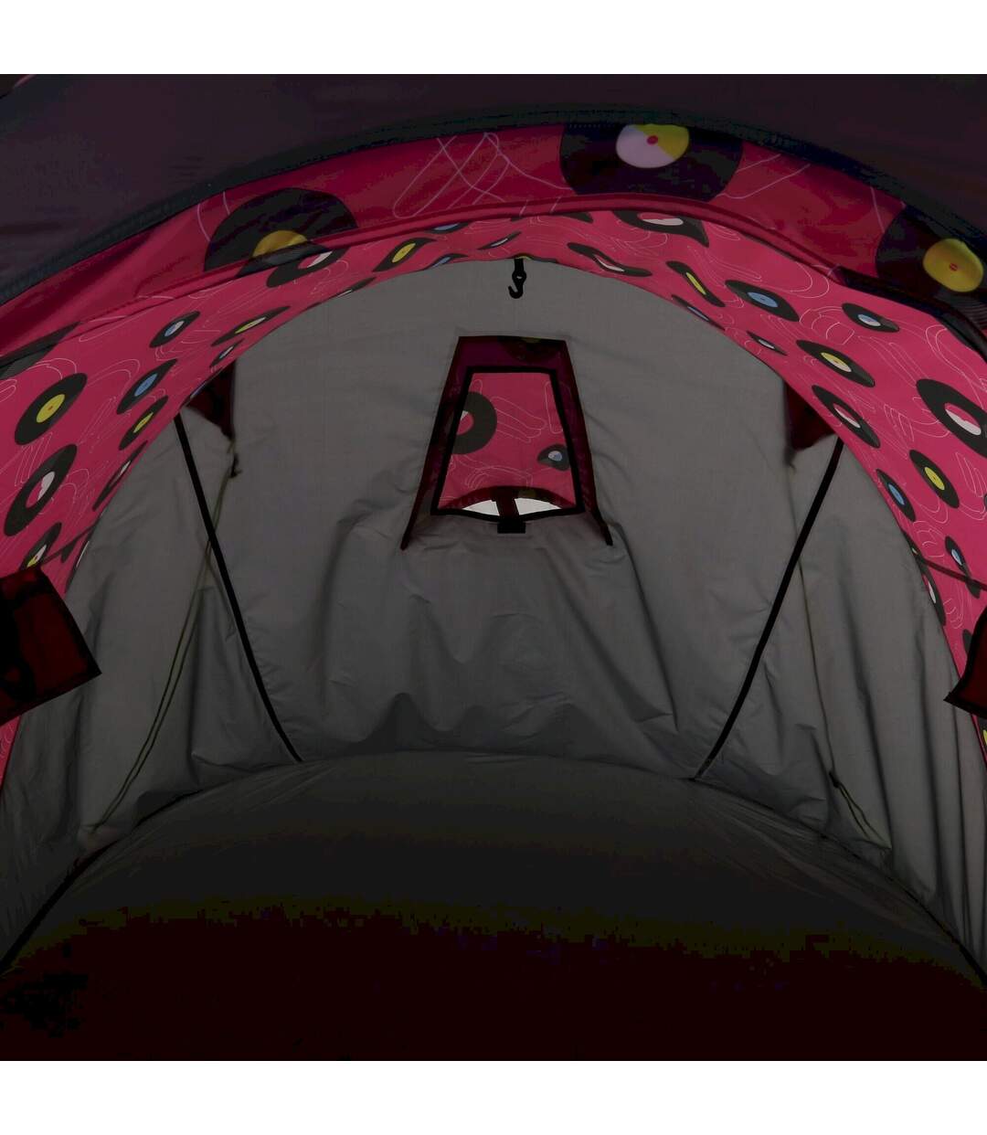 Regatta Malawi Vinyl Record 2 Person Pop-Up Tent (Rose/Noir) (Taille unique) - UTRG7683