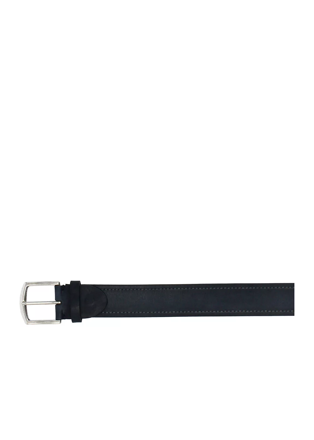CEINTURE RIVERSIDE CUIR PATINE MARINE