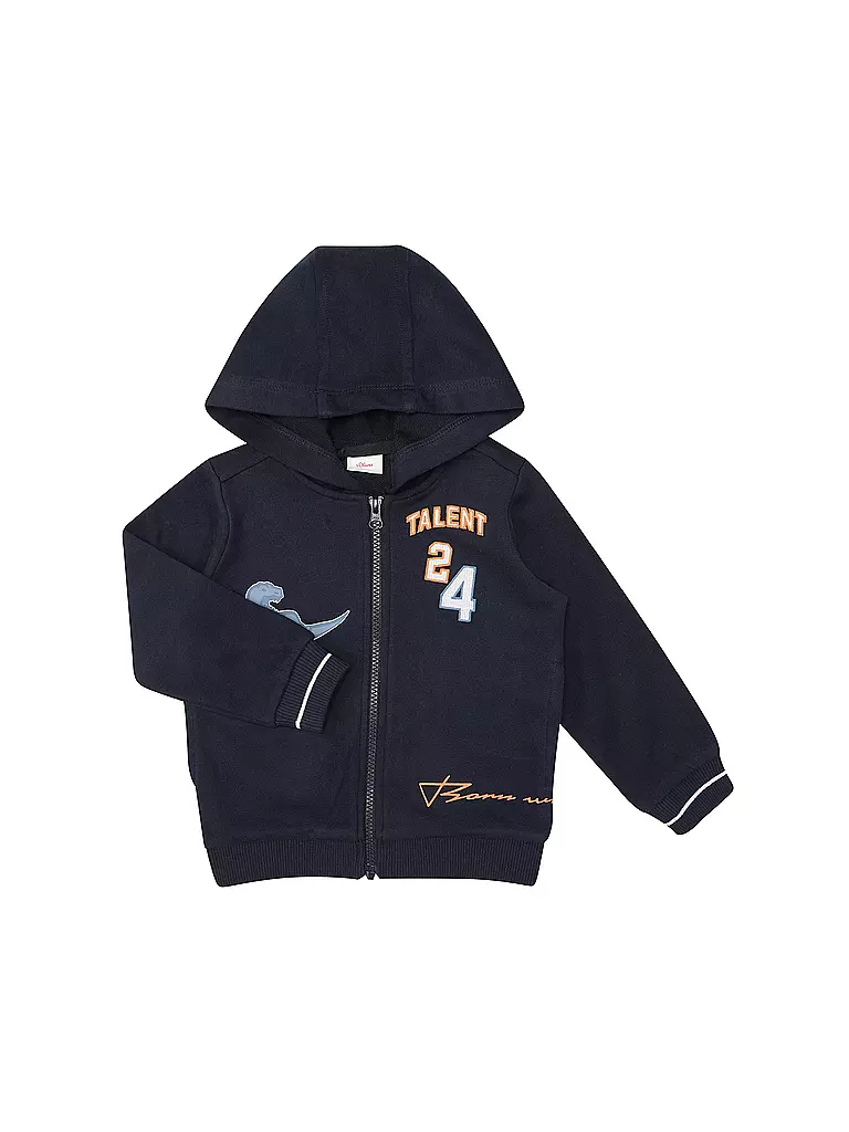 S.OLIVER Jungen Sweatjacke dunkelblau