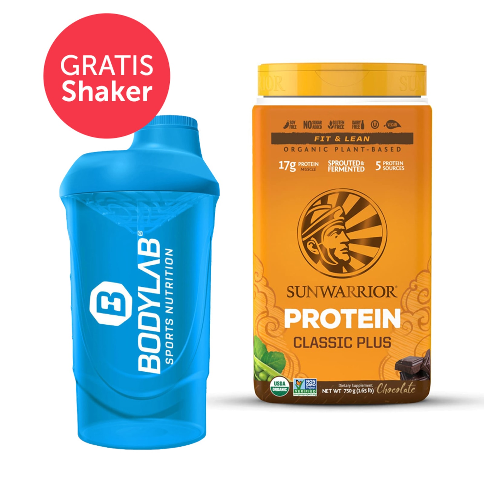 Classic Plus bio (750g)   Bodylab24 Shaker Gratis!