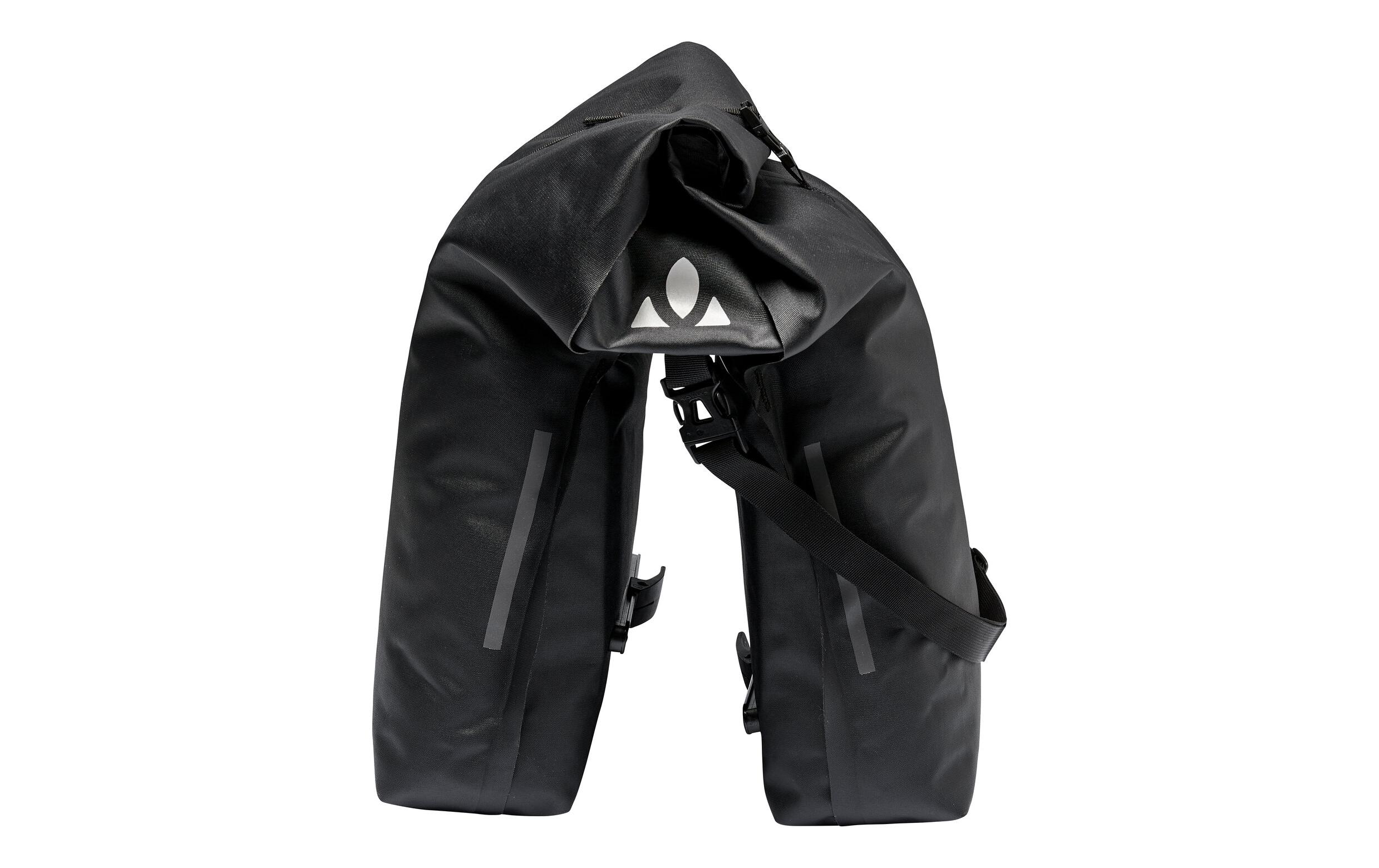 Hinterradtasche Proof Double UL Schwarz<br>Doppel-Fahrradtasche