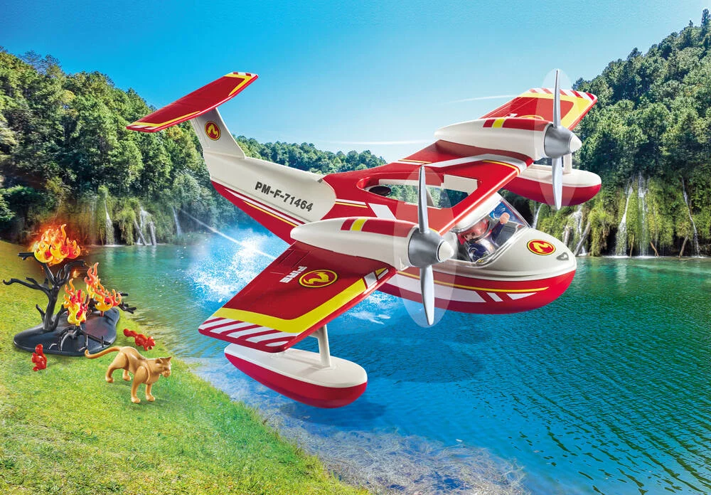 HYDRAVION AVEC POMPIER - 71463