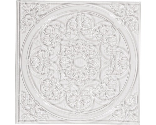 Reliëf gietbord mandala, 11x11 cm