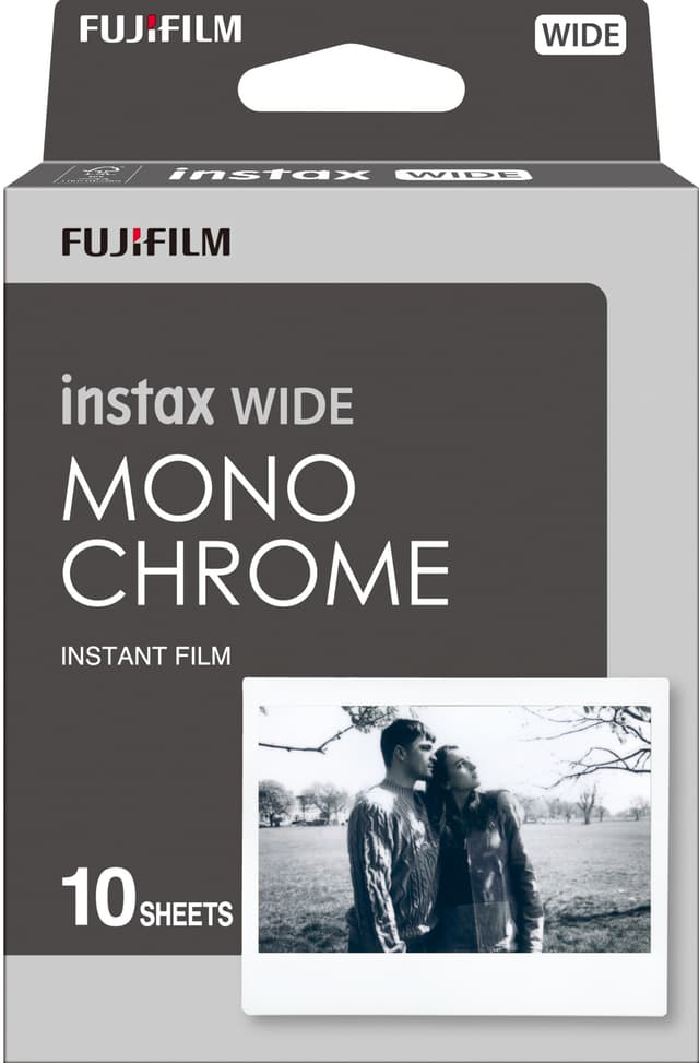 Fujifilm Instax Wide Monochrome instant-film (10-pk)