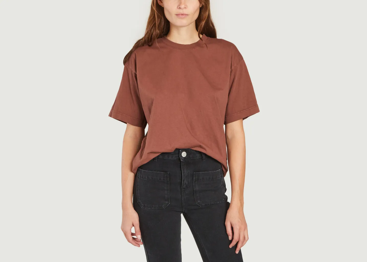 T-shirt en coton biologique oversize Colorful Standard