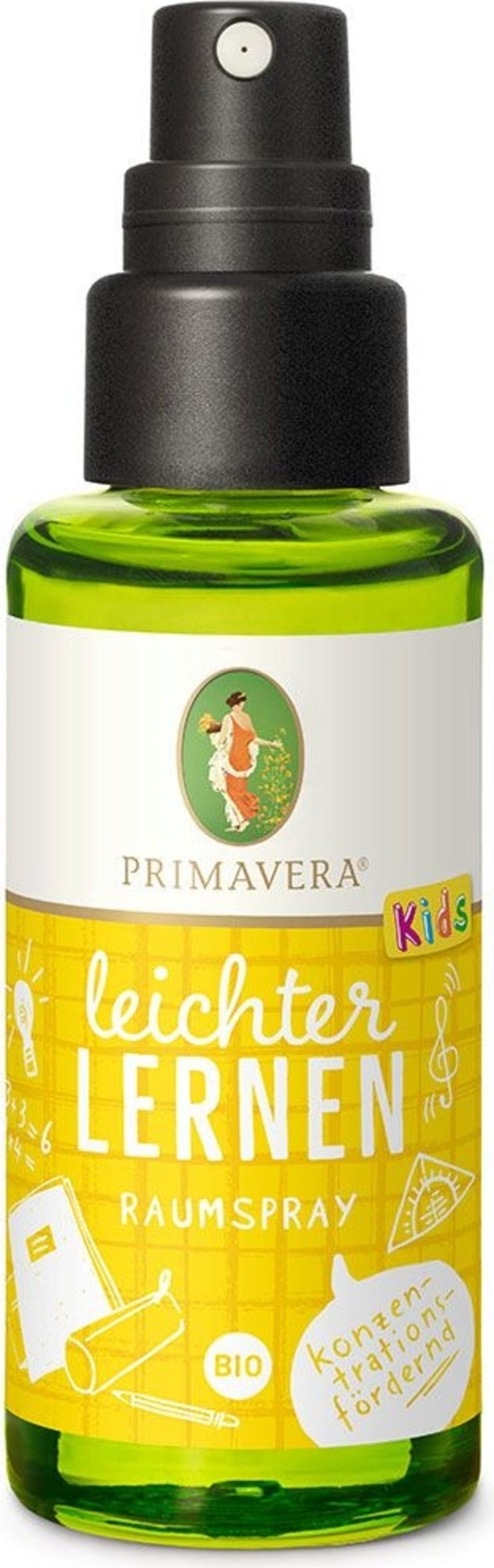 PRIMAVERA  Leichter Lernen Raumspray KIDS bio, 50 ml