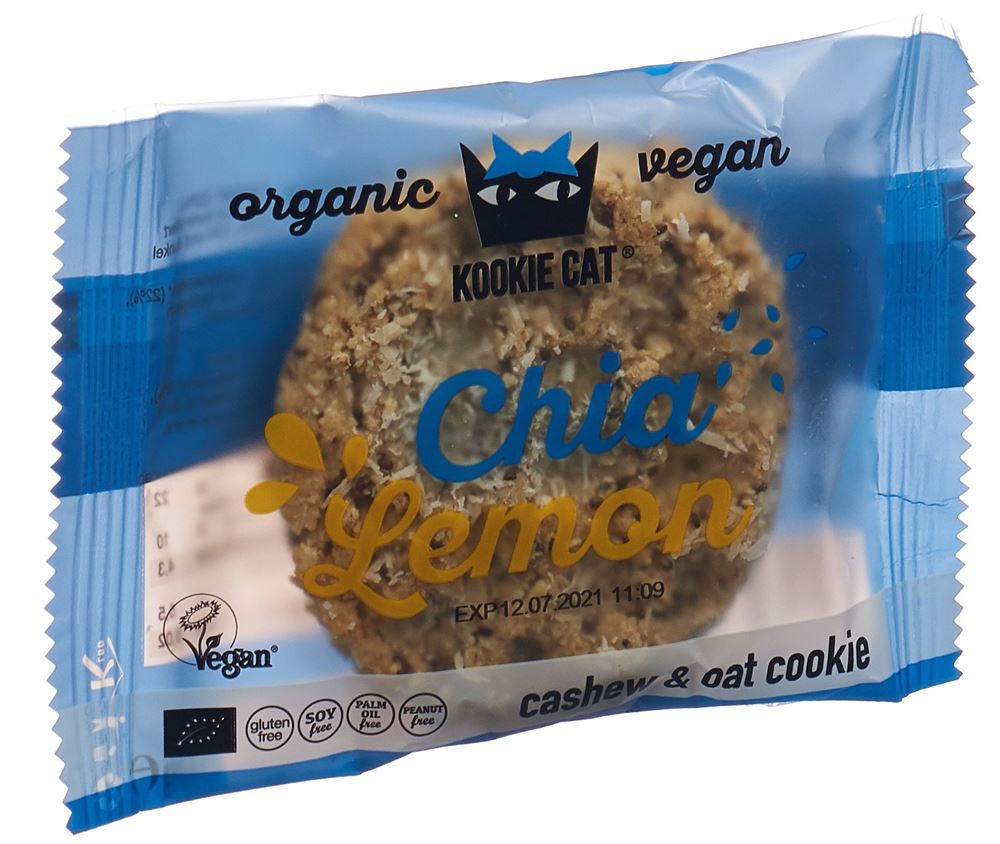 KOOKIE CAT Chia Lemon Cookie<br>50 g