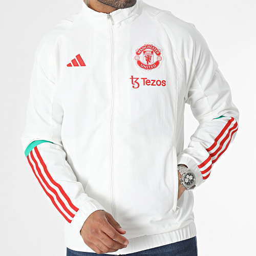 Veste Zippée IA8485 Manchester United Blanc