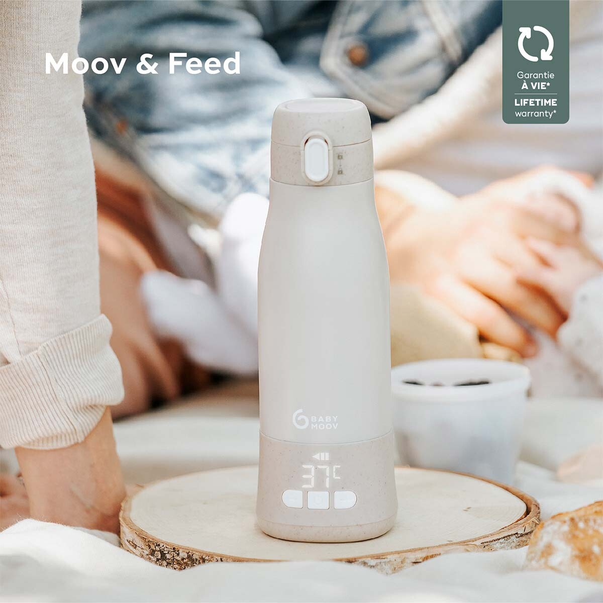 Babymoov Flaschenwärmer für unterwegs Moov & Feed