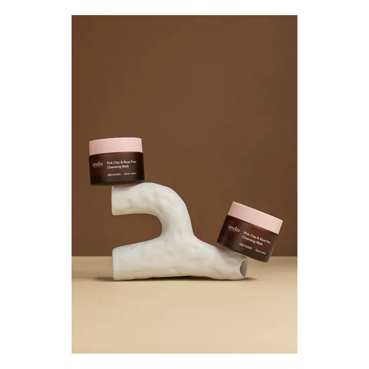 Ondo Beauty Masque nettoyant purifiant Argile rose et Rose - 50 ml