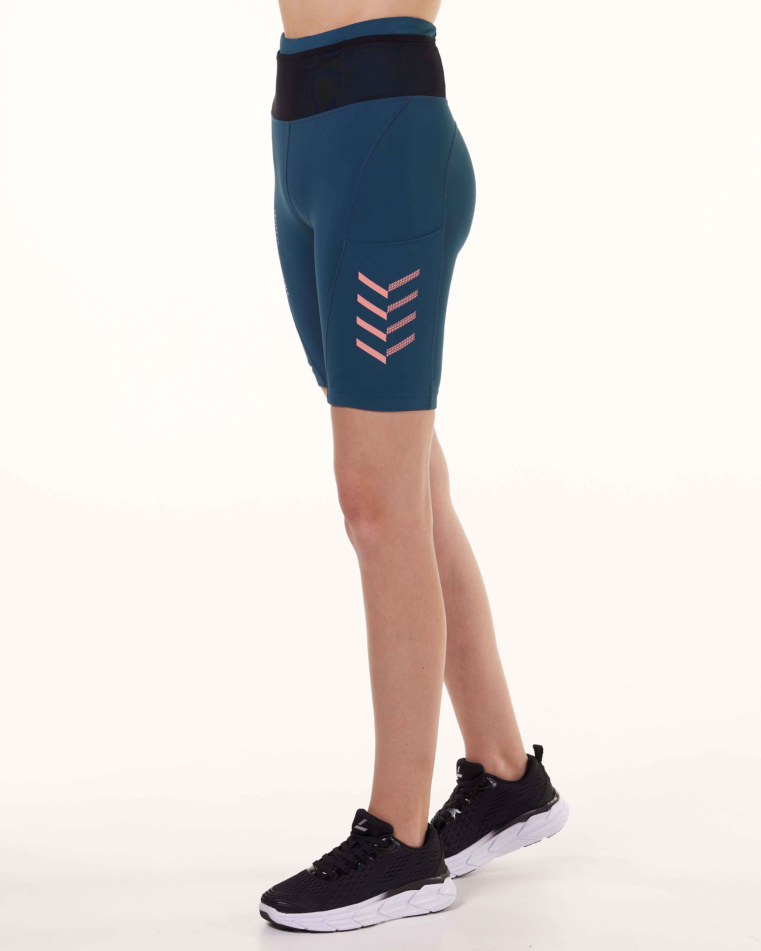 LEVITY Future Trail Tech Shorts Deep Teal