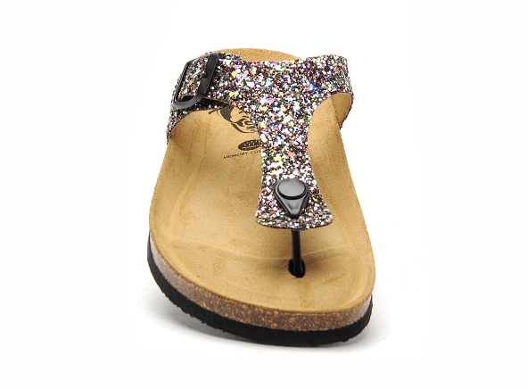 Plakton mules et sabots plats femme bolero 181671 multicolore