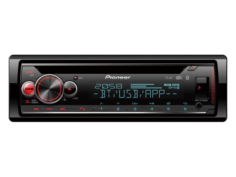 Pioneer Autoradio DEH-S720DAB 1 DIN Autoradio mit DAB -Tuner
