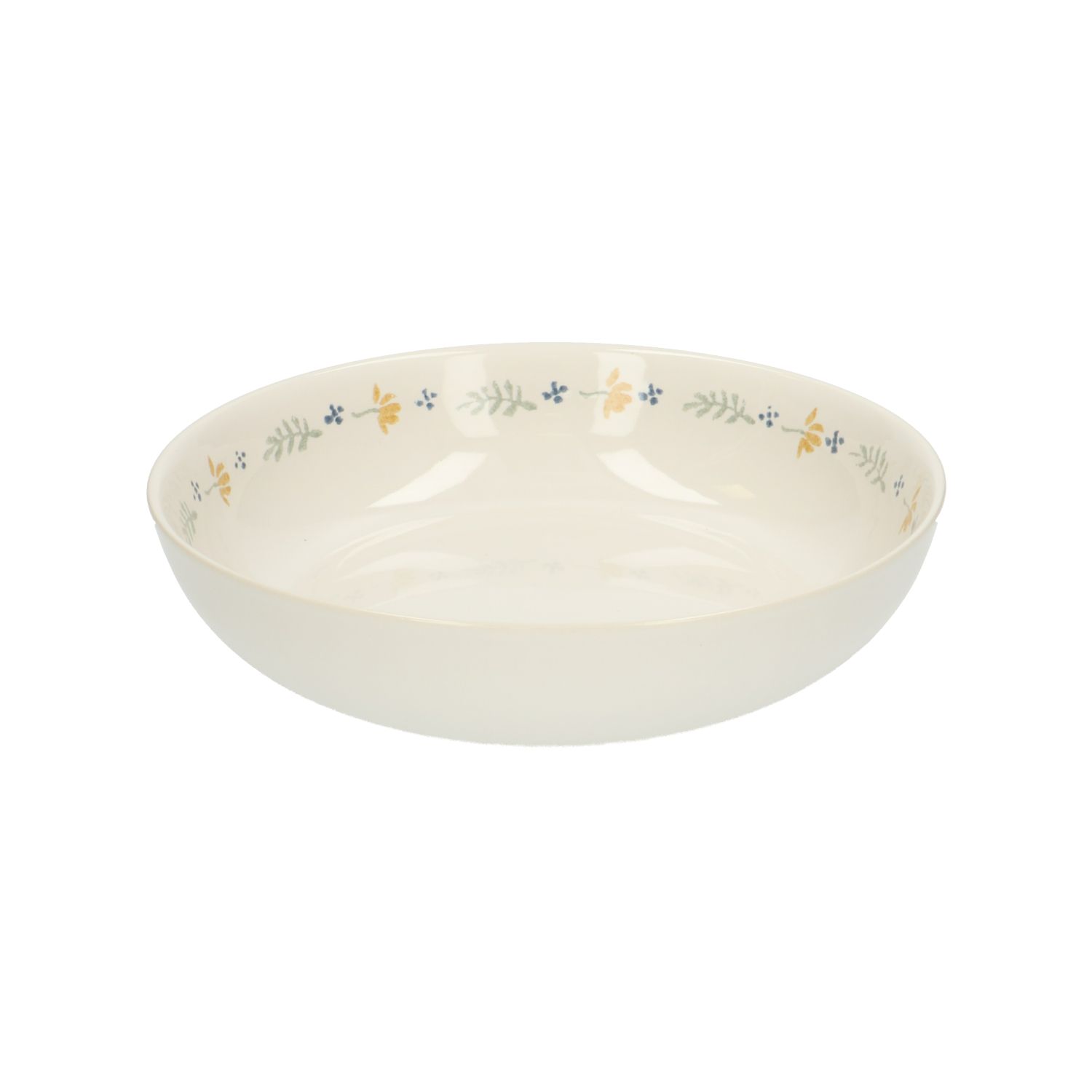 Diep bord, steengoed, strooitakje, Ø22,5 cm