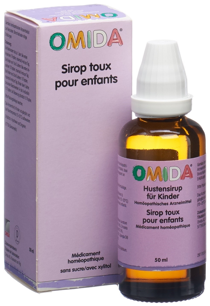 Omida Hustensirup für Kinder Sirup 50 ml