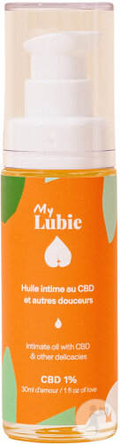 My Lubie Huile Intime Au CBD Flacon Pompe 30ml