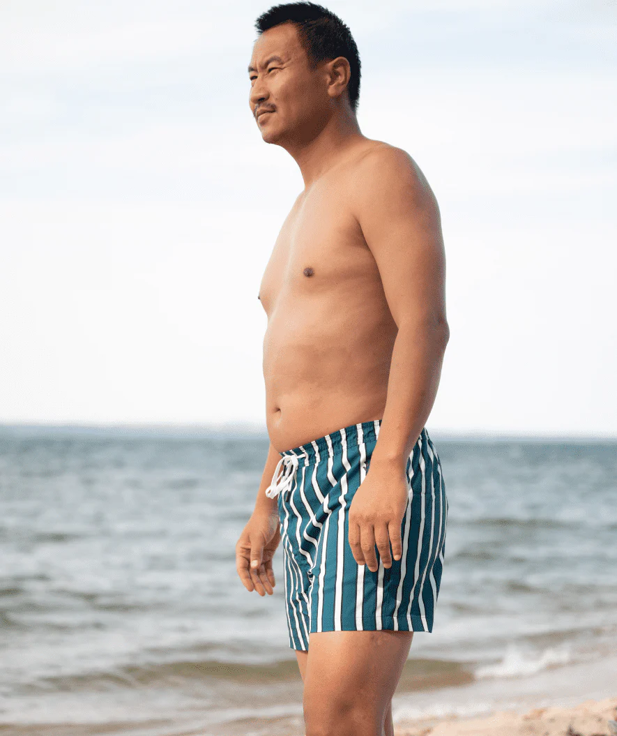 Watery badeshorts til mænd - Signature Eco - Blå