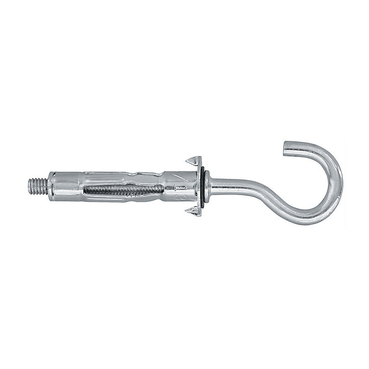 4 chevilles Diall murs creux HS M4x46mm