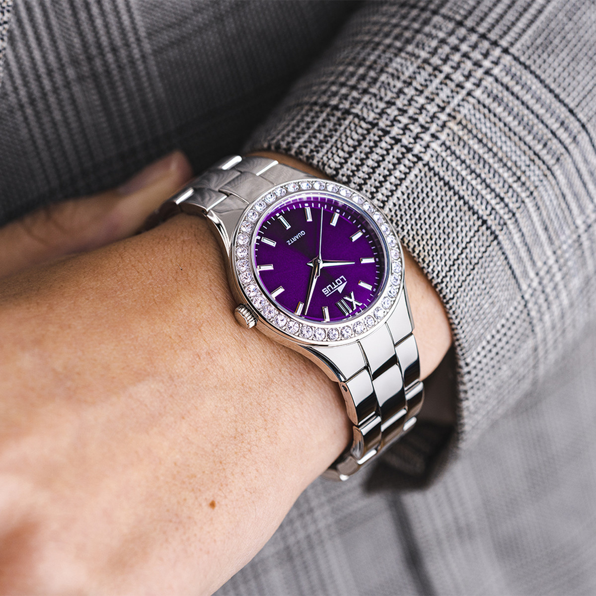 Montre LOTUS Bliss femme bracelet acier