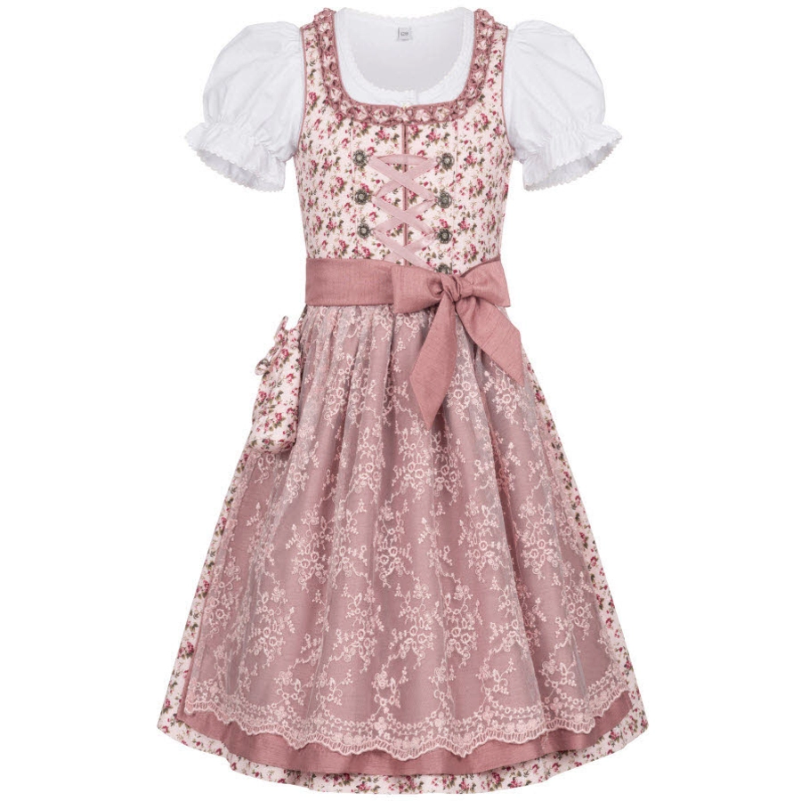 Nübler Kinderdirndl 3-teilig Matilda Rosa