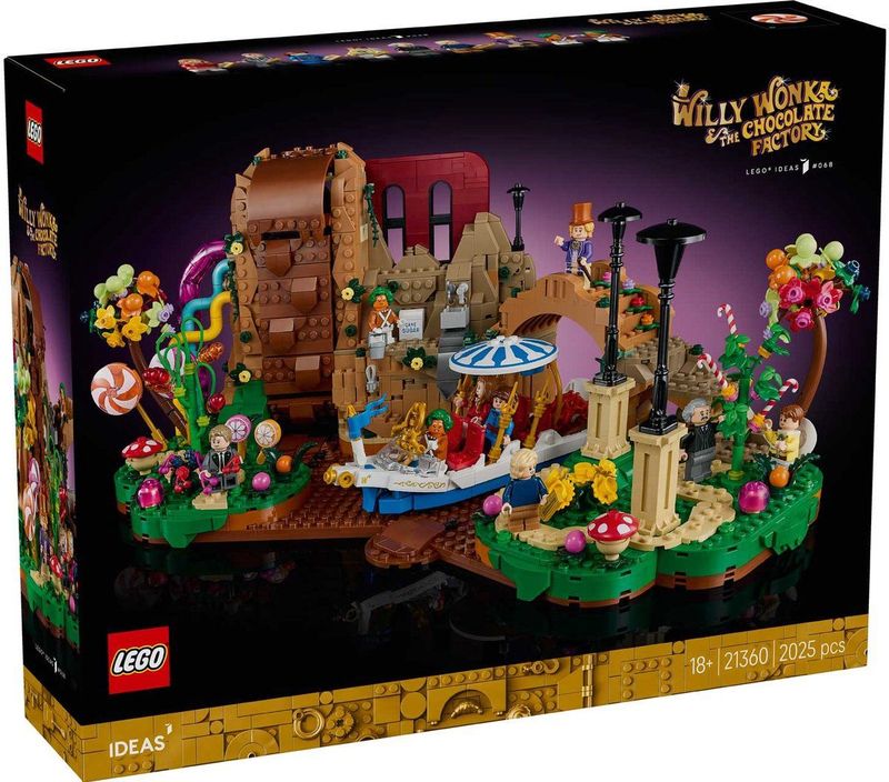 LEGO Ideas - Willy Wonka en de Chocoladefabriek - Bouwstenen