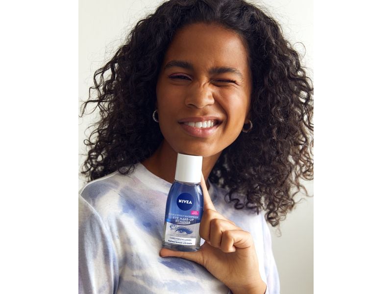NIVEA Augen Make-up Entferner 125 ml Make-up Entferner für wasserfestes Make‑up